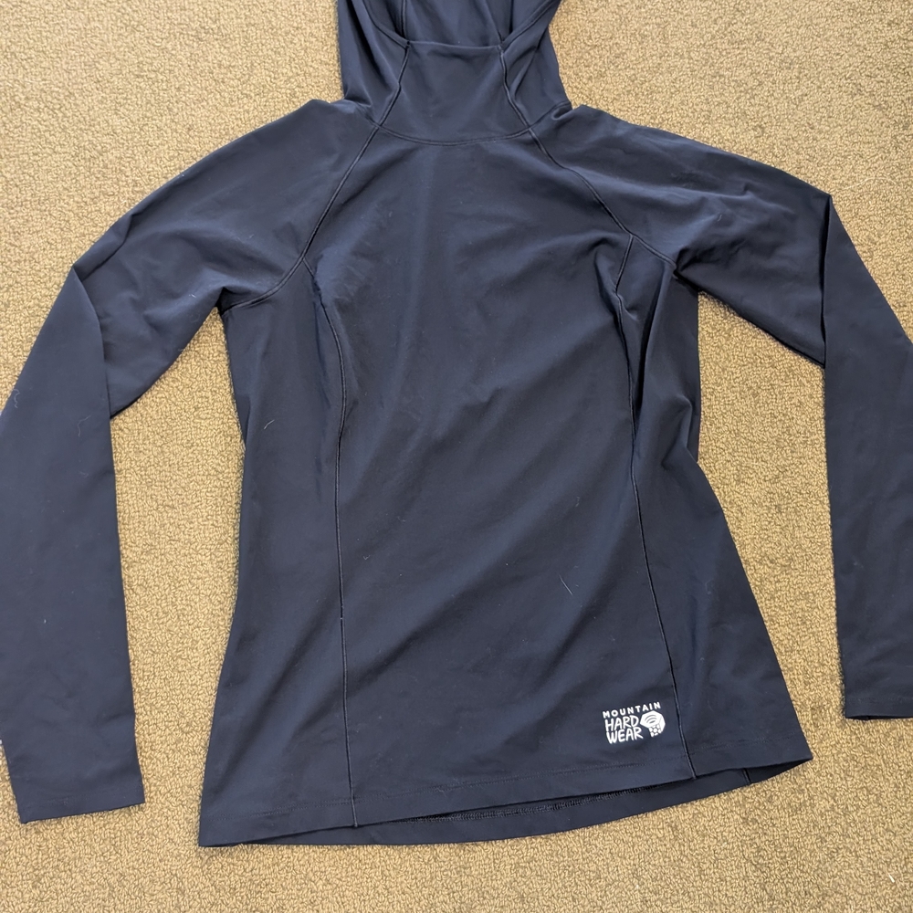 Mountain Hardwear Black Long Sleeve Hoodie